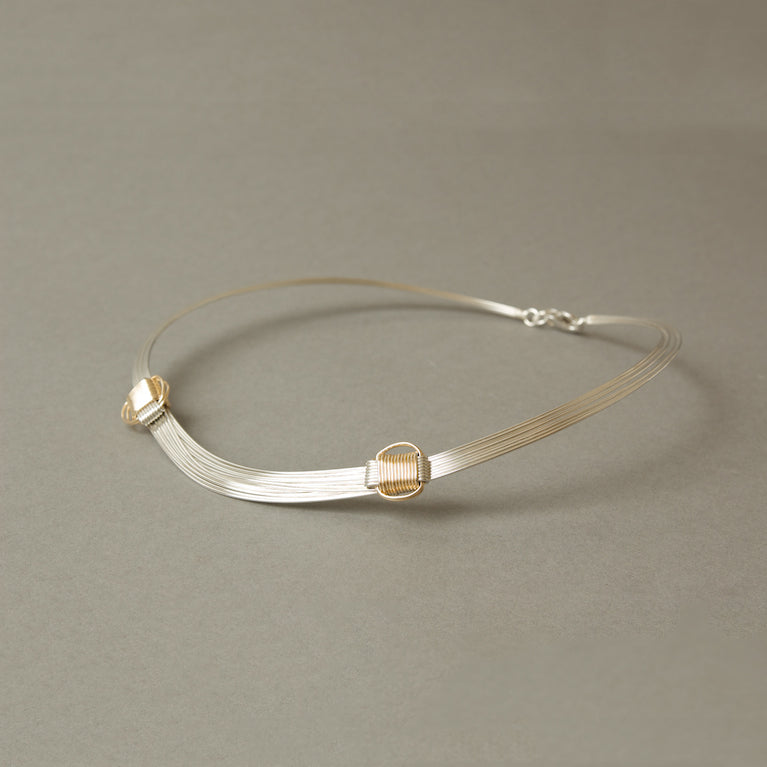 Two Tone Necklace – AEHB by SJ