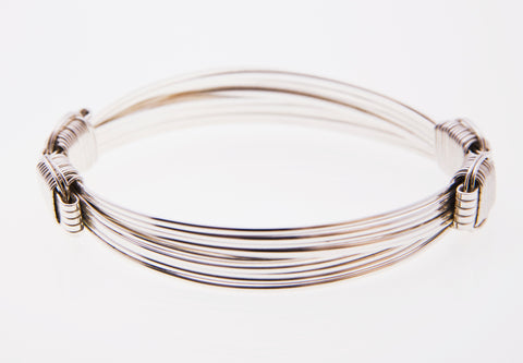 Lightweight Bracelet Sterling Silver 5 strand