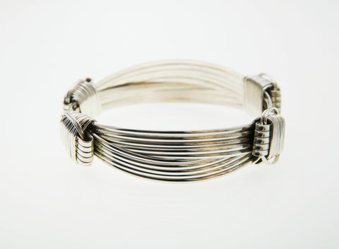 Classic Bracelet Sterling Silver 5-Strand