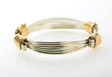 Classic Bracelet Two-Tone 3-Strand