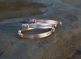 Lightweight Bracelet Rose Gold Fill 3-Strand