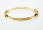 Lightweight Bracelet 14k Solid Gold 3-Strand