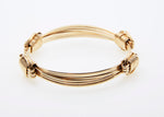 Lightweight Bracelet 14k Solid Gold 3-Strand Baby