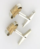 Two-Tone Cuff Links